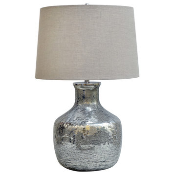 Blair Table Lamp, Antique Silver