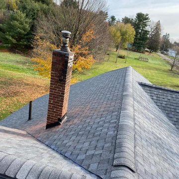 CertainTeed Landmark shingles installed in Pewter