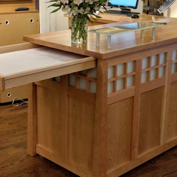 Reception Desk For Art Gallery