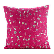 beach pink pillow