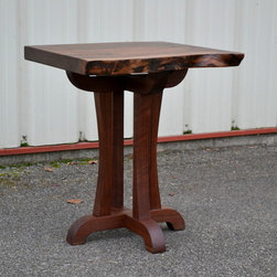 Live Edge Walnut Side Table - Dining Tables
