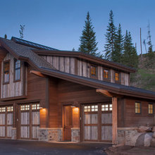 garage and guesthouse