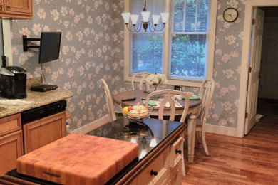 Example of a classic kitchen design in Other