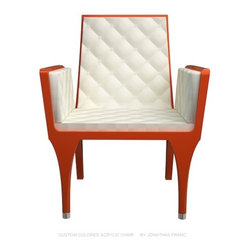 JONATHAN FRANC - CUSTOM COLORED ACRYLIC CHAIR by Jonathan Franc - Armchairs And Accent Chairs