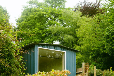 Photo of a contemporary garden shed and building in Kent.