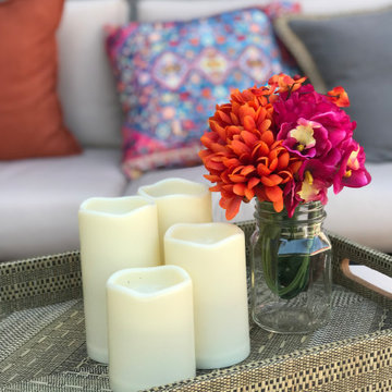 Hawthorne Birthday Party Outdoor Redesign
