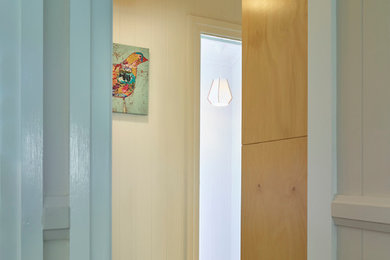 This is an example of a contemporary hallway in Brisbane.