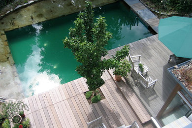This is an example of a pool in Frankfurt.