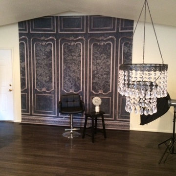 Versatile Set with Changeable Backdrops