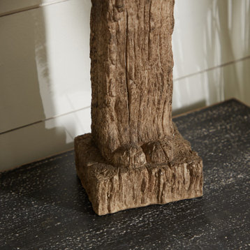 Eclectic Beige Polystone Sculpture 44669