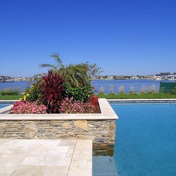 Jersey Shore Swimming Pool with Bay View