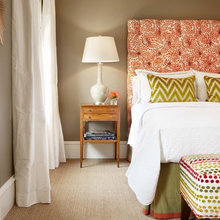 brown walls