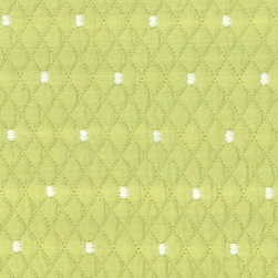 ROTH & TOMPKINS TEXTILES - Cobblestone Fabric, Celery, 54''x36'' - Upholstery Fabric