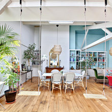 Visite Privée : D'appartement sombre à loft lumineux et bohème