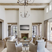 ceiling beams, color palette