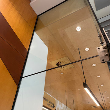 frameless glass showers and ralings