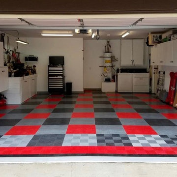 RaceDeck® Home Garage Floor - Modular garage flooring