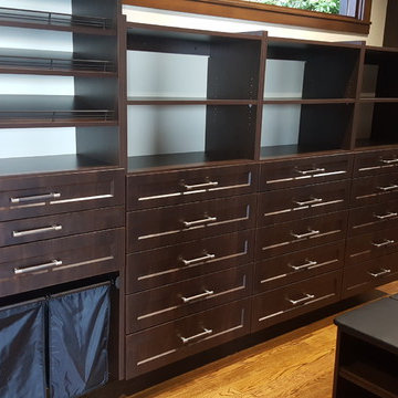 Port Ludlow Master Walk in Closet
