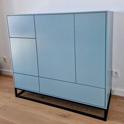 Sideboard (Lack und Stahl) - Products