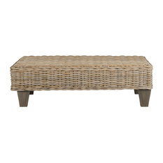 Safavieh Alexis Bench, White Washed