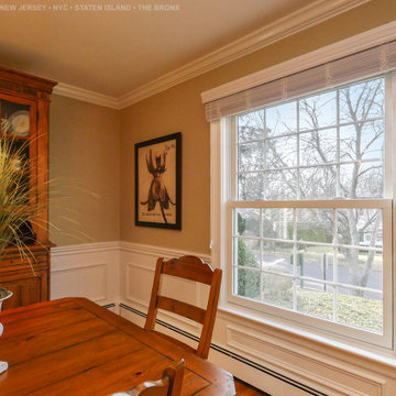 Large Double Hung Window in Gorgeous Dining Room - Renewal by Andersen NJ