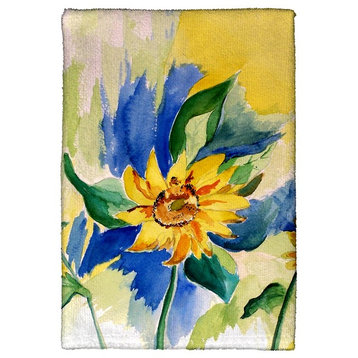 Betsy's SunFlower Kitchen Towel - Two Sets of Two (4 Total)