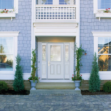 Smooth-Star door with Kensington glass.
