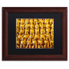 Philippe Hugonnard 'Longhua Temple' Art, Wood Frame, Black Matte, 14"x11"