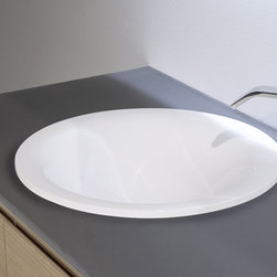 TRIOVALE and TRIOTONDO Sinks by Antonio Lupi Italy - Bathroom Sinks