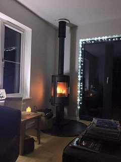Woodburner in the corner of a room - photos please | Houzz UK