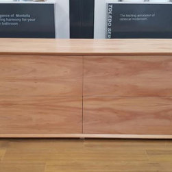 Blackwood wall hung vanity - Bathroom Vanities