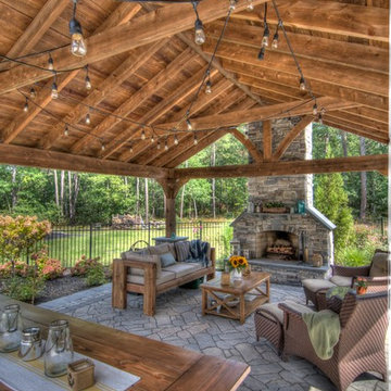 Port Jefferson " Rustic Theme" backyard getaway