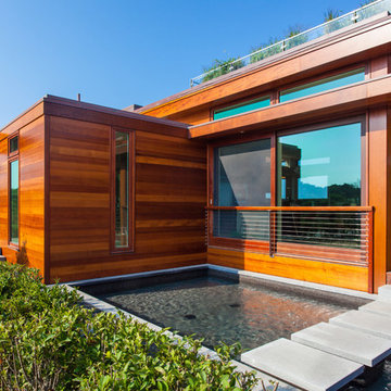 Modern Home Overlooking Cape Cod Bay - North Truro, MA