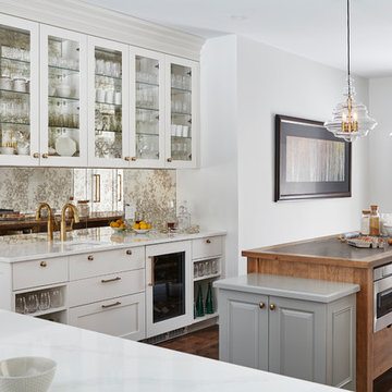 Circa 1870 Meets Contemporary Kitchen.