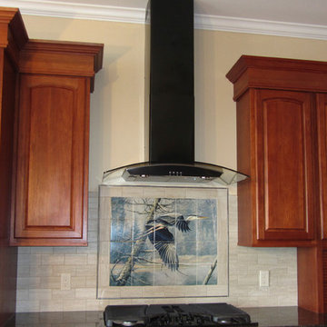 Blue Heron Tile Mural
