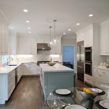 Transitional Flush Inset Face Frame Kitchen