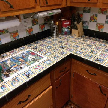 Ceramic Tile Decor Kiln Fired Made in Ohio U.S.A.