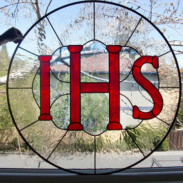 Stained Glass Family Monogram Crest - Style Guide - Traditional & Period