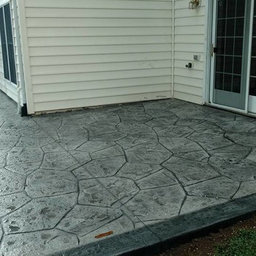 C-Stamped Concrete Patio