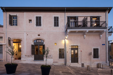 Inspiration for a mediterranean home design remodel in Other