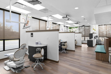 Minimalist home office photo in Other