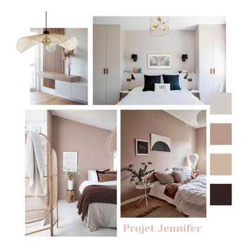 JENNIFER - 45 m2 - Aménagement et décoration d'un appartement
