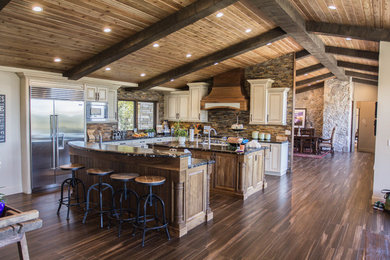 Kitchen - transitional kitchen idea in Other