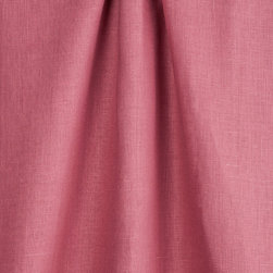 Classic Pure Linen : Rosewine - Fabric