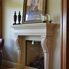 Old World mantel styles