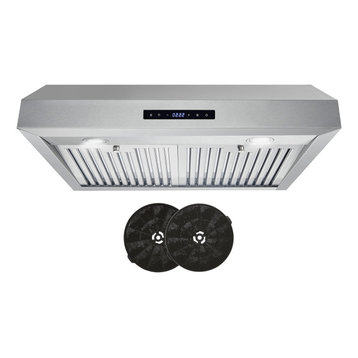 30" Ductless Under Cabinet Range Hood With Soft Touch Control