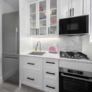 Kitchen and Bathroom Remodel in a Studio Apartment