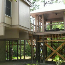 hot tub deck