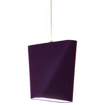 Innermost Modern Mnm Pendant Light, Purple Wool