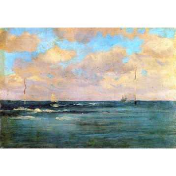 James McNeill Whistler Bathing Posts Wall Decal
